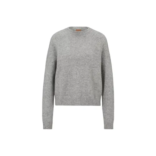 HUGO BOSS Серые Женские Свитеры
