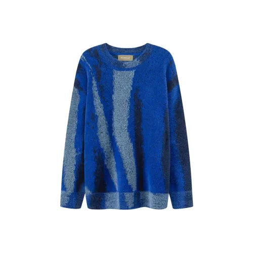 NO ONE ELSE Свитер Унисекс Синий