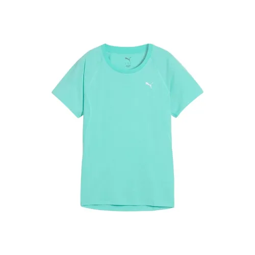 PUMA RUN VELOCITY T-Shirt Женская Зеленая