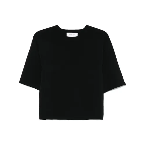 Yves Salomon T-Shirt Женская Черная