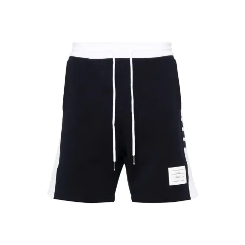 THOM BROWNE Синий Мужские спортивные шорты