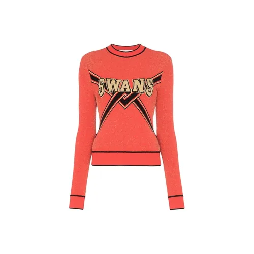 Off Белый FW21 Апельсин Женские Свитеры