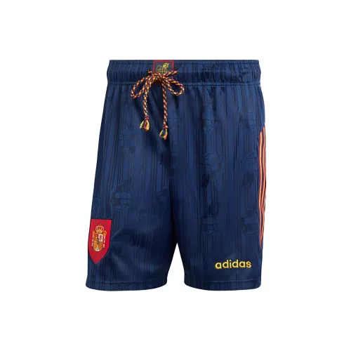 Adidas SPAIN 1996 Домашние Шорты Футбол Шорты Мужские Темный Индиго