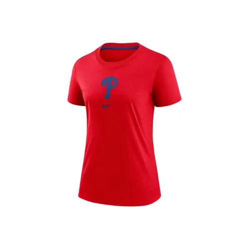 Nike одежда Красный Женские Футболки