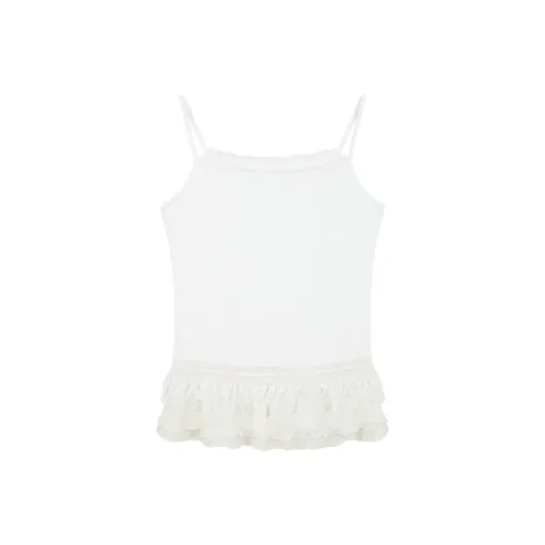 AooRaa Белые Женские Майки