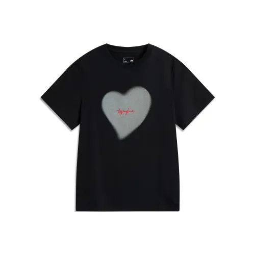 LINING Sports Life Collection T-Shirt Женская Черная