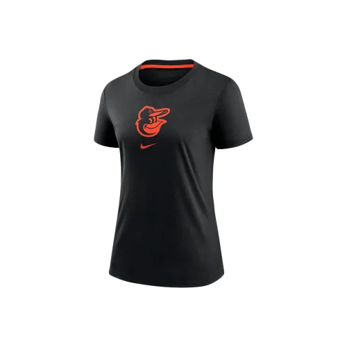 nike x MLB T-Shirt Женская Черная