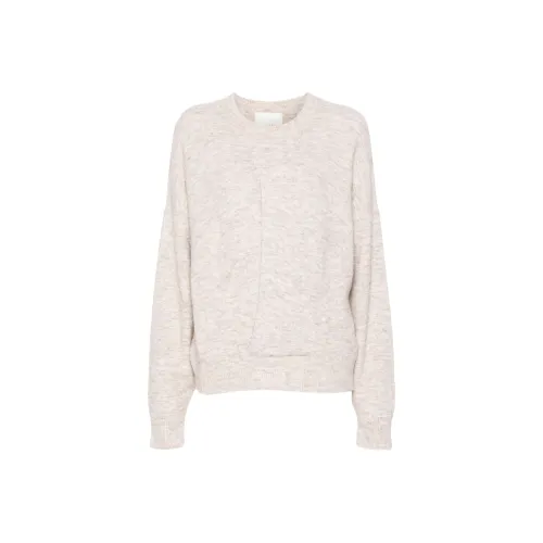 ISABEL MARANT FW24 Свитер Женский Светлый Бежевый