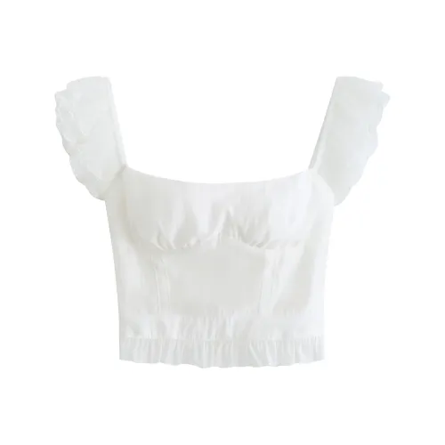 POPO.INFO Футболка Flutter T Женская Белая