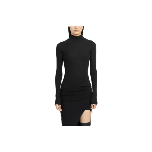 RICK OWENS Черные Женские Свитеры