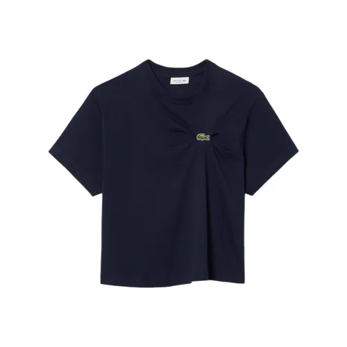 LACOSTE T-рубашка Женская Морской Синий