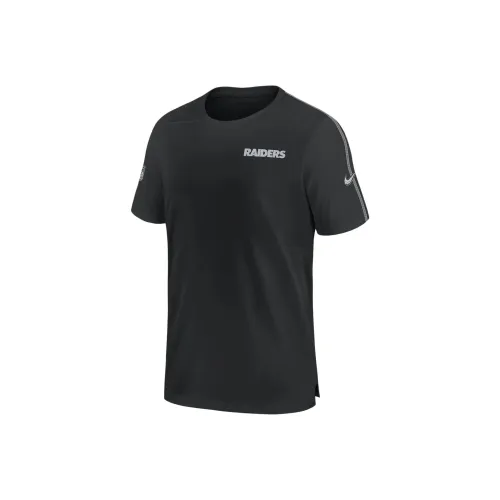 nike Dri Fit Лас-Вегас Рейдерс Sideline COACH Футбол Джерси Мужской Черный