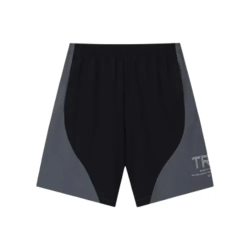 361° Спортивные шорты Мужские Супер-черный Гравийный серый