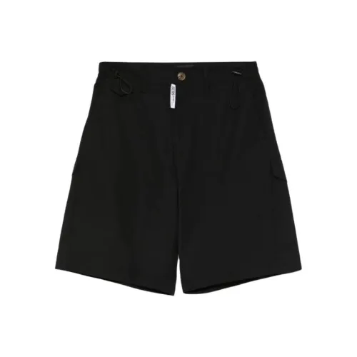 GCDS Черные Мужские Повседневные Шорты