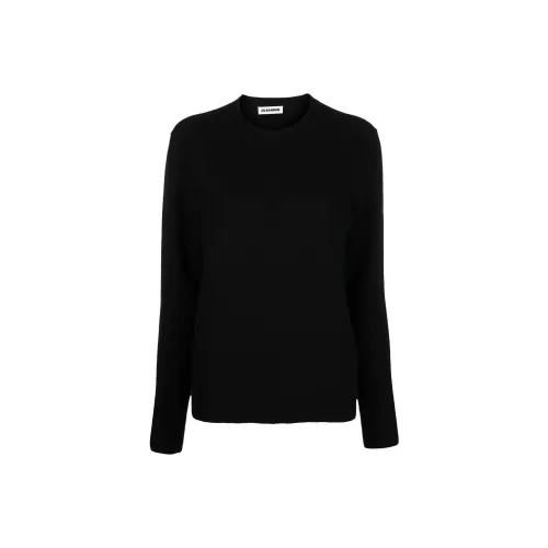 JIL SANDER Черные Женские Свитеры