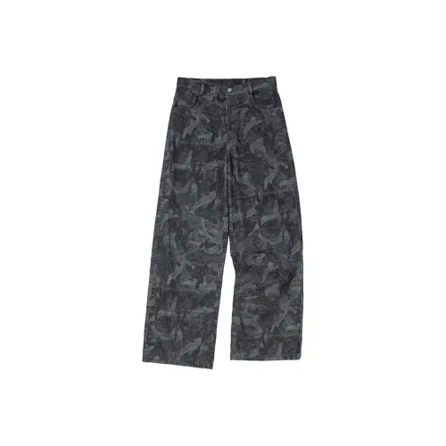 COUNTRY MOMENT Повседневные штаны Унисекс Черный Серый