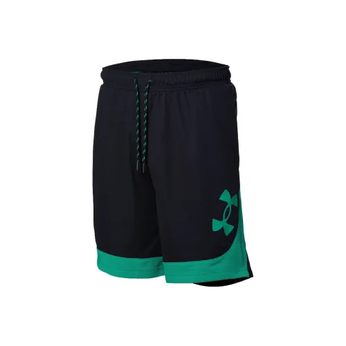 Under Armour Baseline Спортивные шорты Мужские Черный Tidal Green005