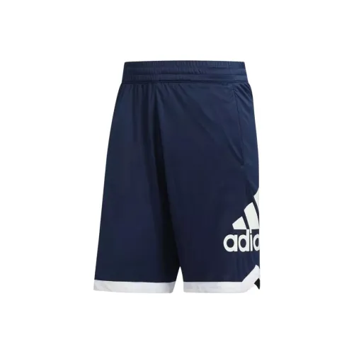 Adidas Спортивные шорты Мужские Коллегиальный морской синий Прозрачный