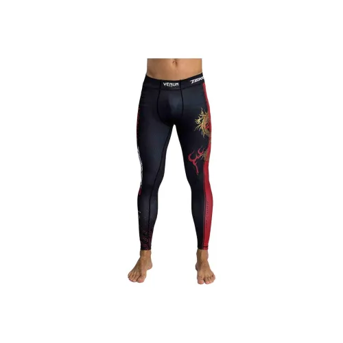 VENUM AW24 Спортивные брюки Мужские Черный Золото Красный