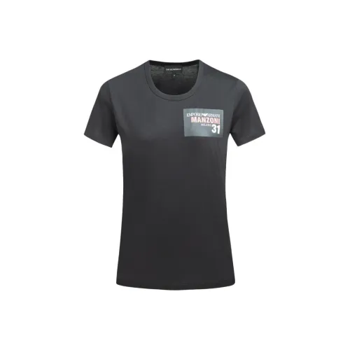 EMPORIO ARMANI Черные Женские Футболки