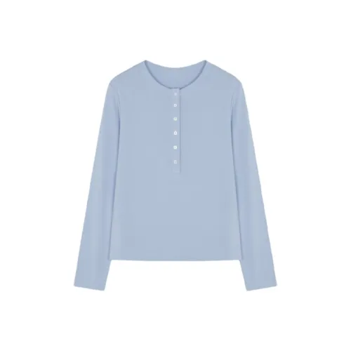 IHIMI T-рубашка Женская Аква-синий