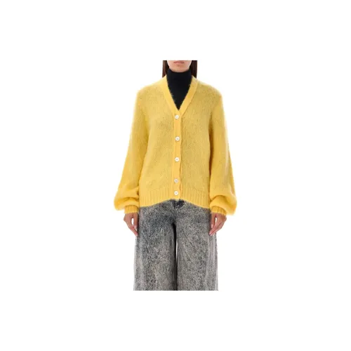 MARNI Желтые Женские Свитеры