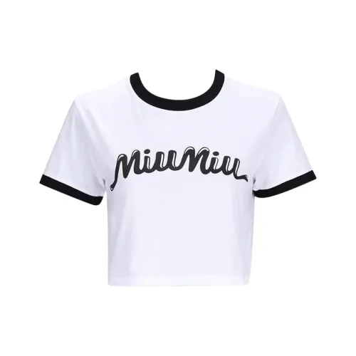 MIU MIU Белые Женские Футболки