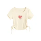 Молочный белый (R Винтаж Розовый Центральный логотип)