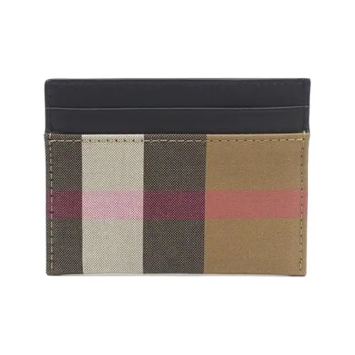 Burberry Холст Картхолдер Стандартный Унисекс Песочный