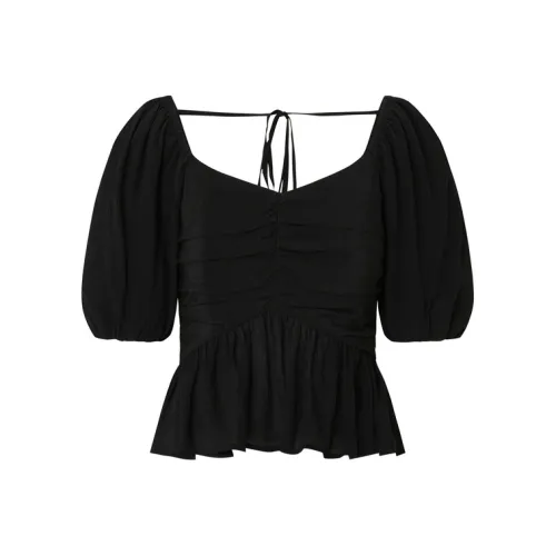 MO&CO Черный Женский Короткий Топ