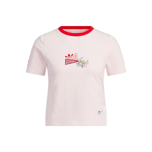 adidas originals Adidas Originals x Disney Розовый Женские Короткие топы