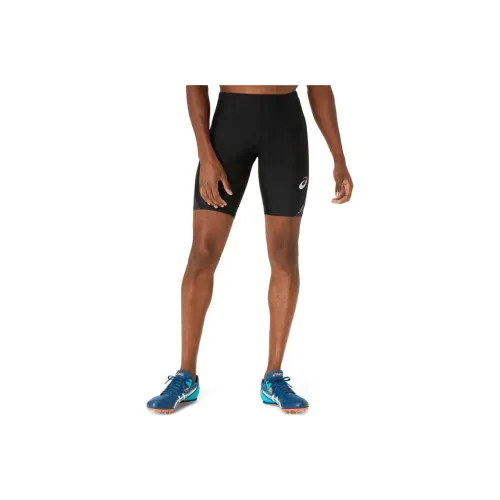 Asics SUMINAGASHI SS25 Графические средние спортивные шорты мужские черные