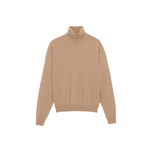 SAINT LAURENT Желтые Женские Свитеры