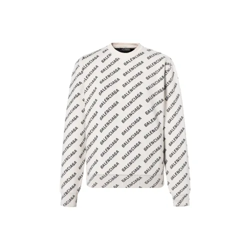 BALENCIAGA Экрю Женские Свитеры