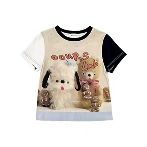 MO VOICE T Рубашка Женская Черно-Белая