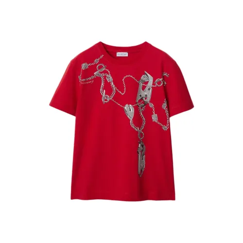 Burberry T-рубашка женская бренд Mailbox цвет красный