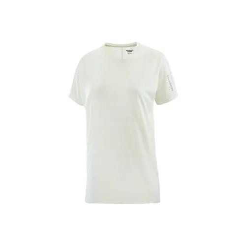 Salomon Sense Aero T Рубашка Женские Ледяной Column Белый