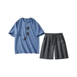 Три кошки индиго-синий + Кошка Hi глубокий серый