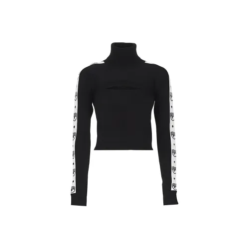 Chiara Ferragni Черные Женские Свитеры