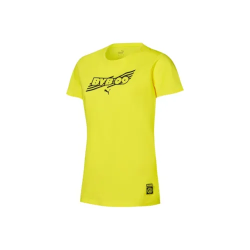 PUMA BVB Желтые Женские Футболки