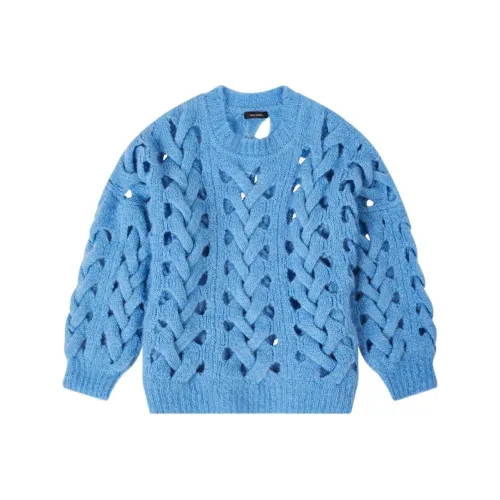 ISABEL MARANT Небесно-голубой Женские Свитеры
