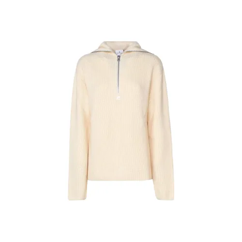 COURREGES Бежевые Женские Свитера