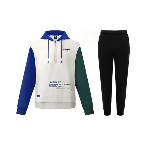 LINING Толстовка Комплект Унисекс Ледниковый Серый + Черный