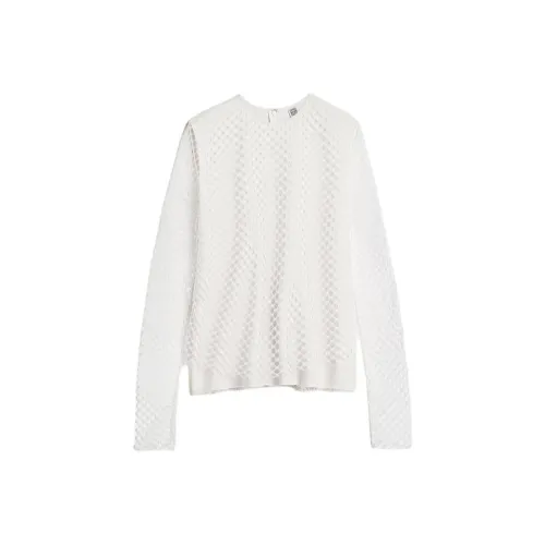 TOTEME SS24 T Рубашка Женская Белая