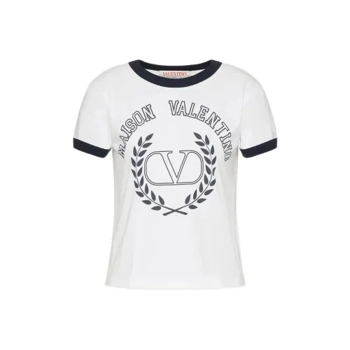 Valentino Белые Женские Футболки