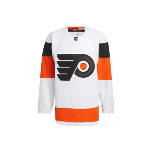 Adidas 2024 NHL Stadium Series Хоккейная одежда игрового назначения Stadium Series Philadelphia Flyers мужской белый