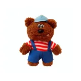 Красные полосы, медведь