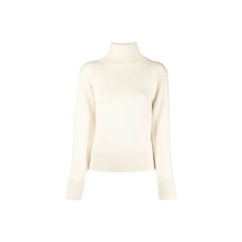JIL SANDER Экрю Женские Свитеры