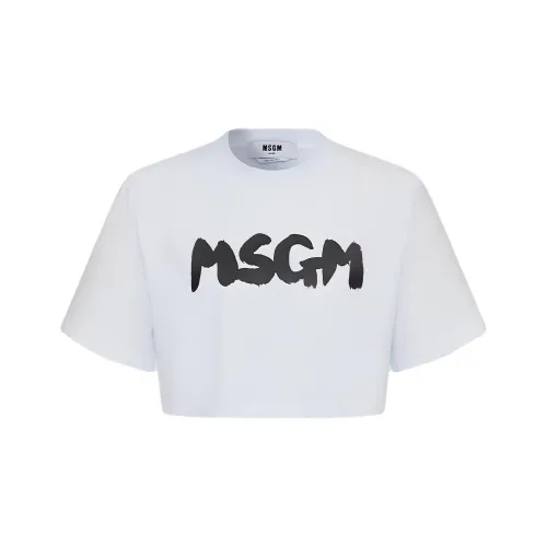 MSGM Белая Женская Рубашка