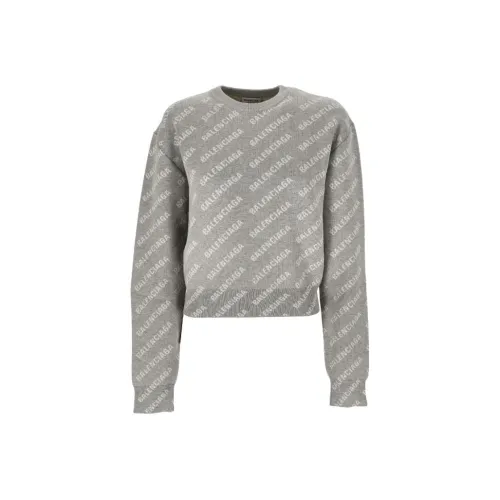 BALENCIAGA Серый Женские Свитеры